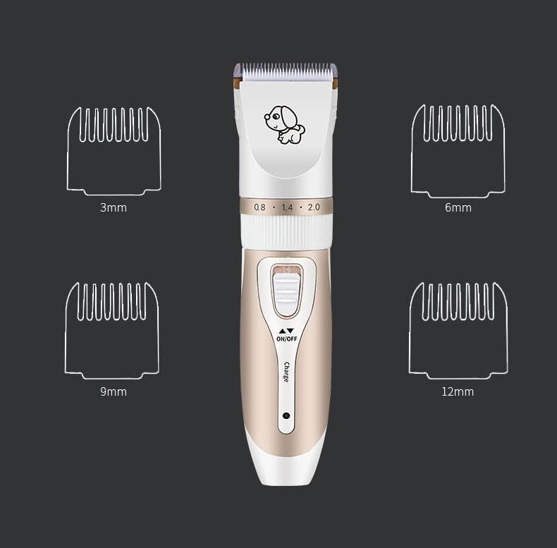 Pet Hair Clipper with Ceramic Blade & Silent Motor 6 Pet Hair Clipper with Ceramic Blade & Silent Motor