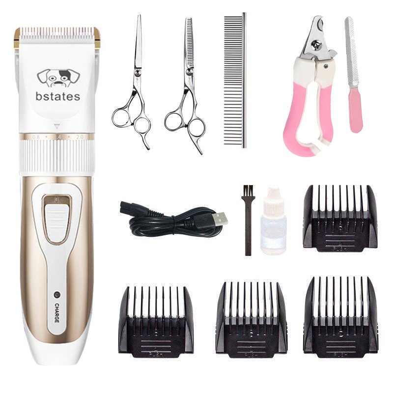 Pet Hair Clipper with Ceramic Blade & Silent Motor 9 Pet Hair Clipper with Ceramic Blade & Silent Motor
