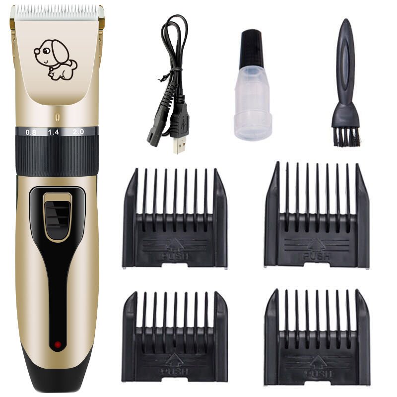 Pet Hair Clipper with Ceramic Blade & Silent Motor 10 Pet Hair Clipper with Ceramic Blade & Silent Motor