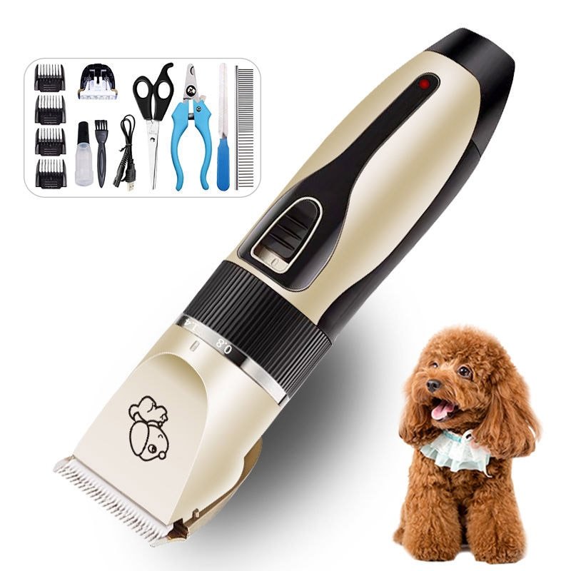 Pet Hair Clipper with Ceramic Blade & Silent Motor 13 Pet Hair Clipper with Ceramic Blade & Silent Motor
