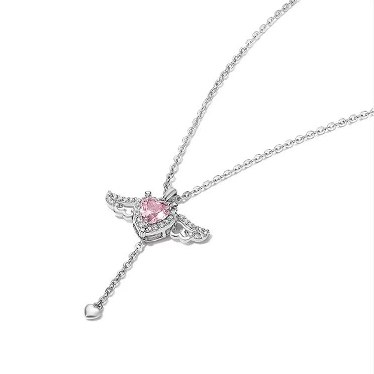 Moving Cupid Heart Angel Wings Tassel 9 Moving Cupid Heart Angel Wings Tassel
