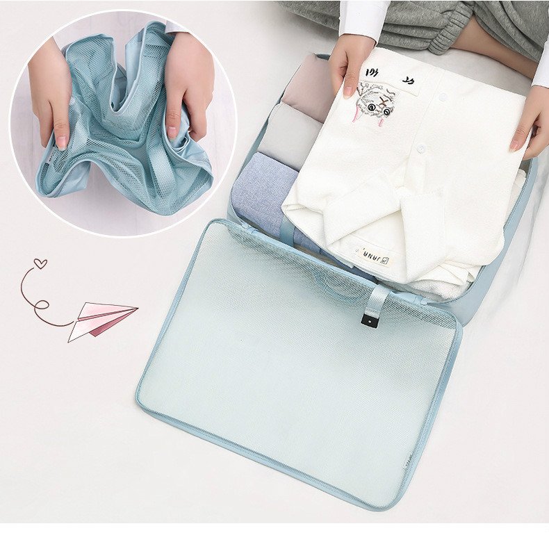 8-piece Set Luggage Divider Bag Travel Storage 7 8-piece Set Luggage Divider Bag Travel Storage