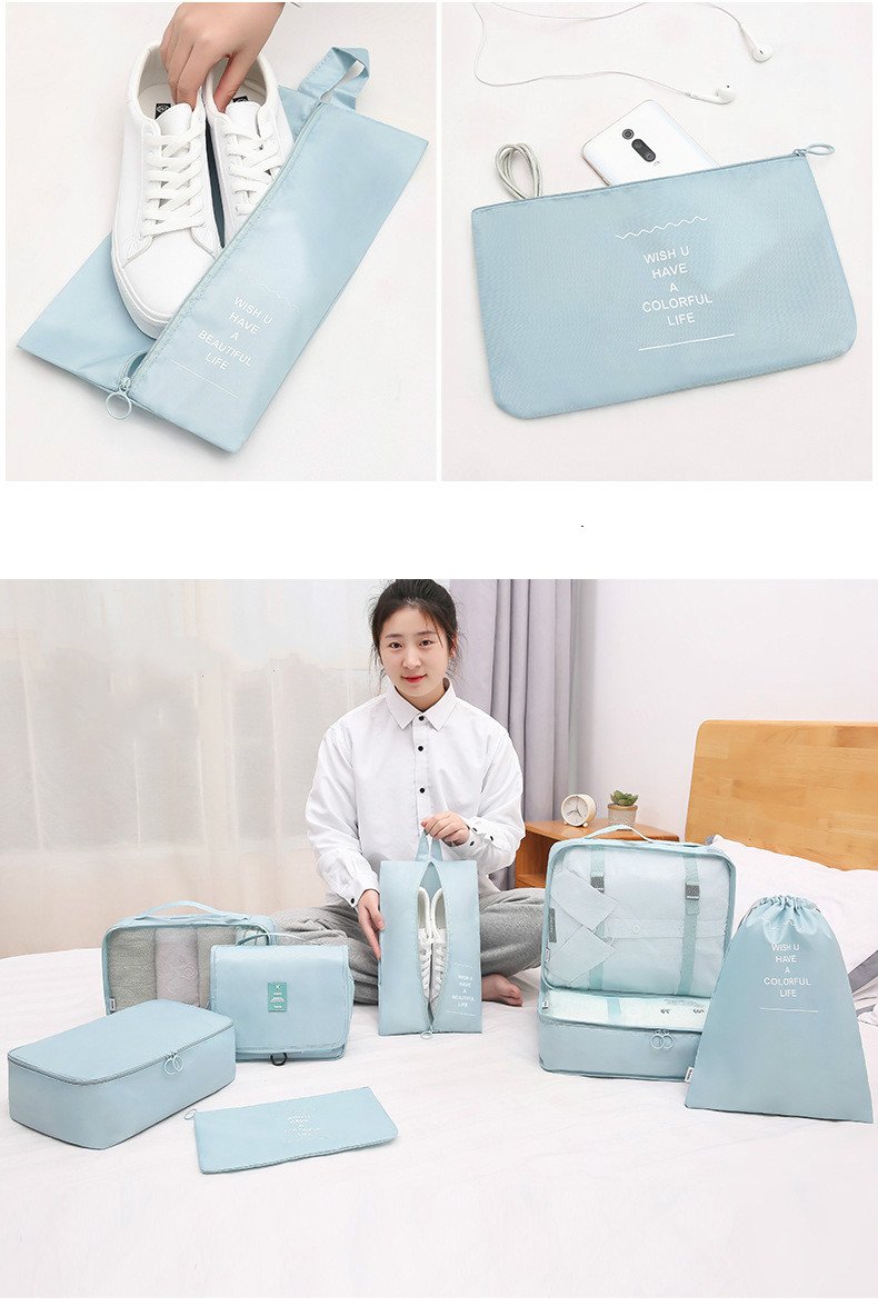 8-piece Set Luggage Divider Bag Travel Storage 10 8-piece Set Luggage Divider Bag Travel Storage