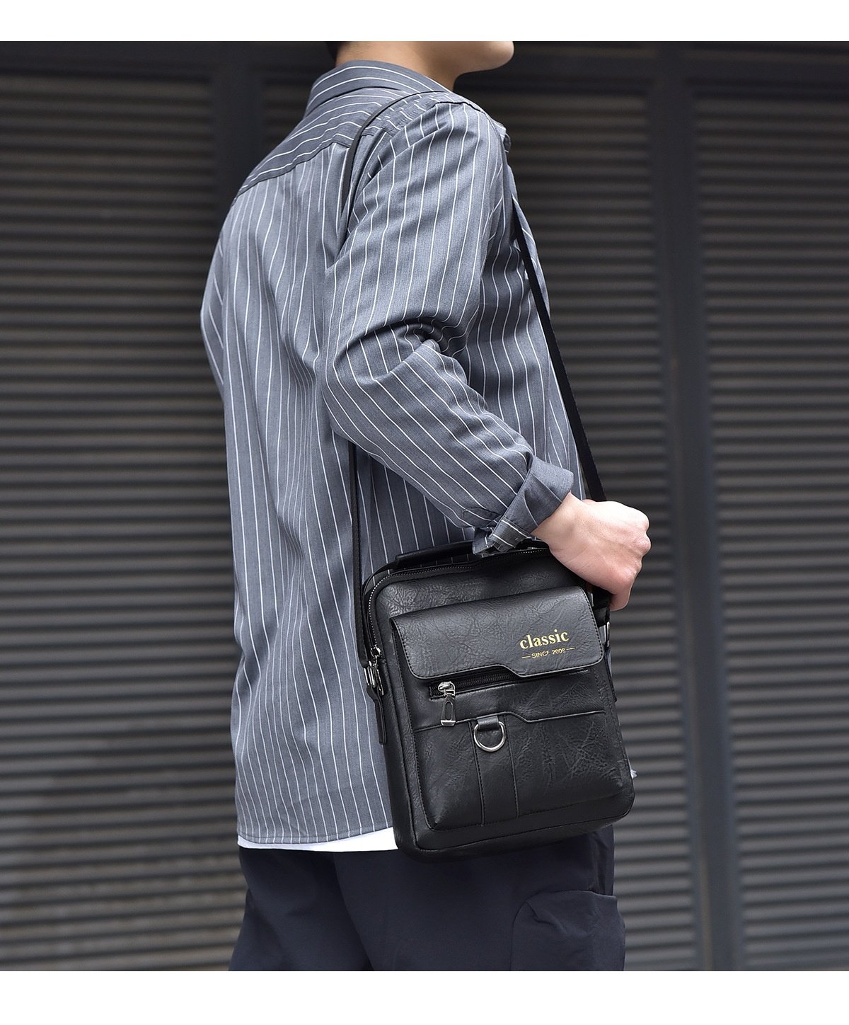 Men’s Messenger Bag – PU Leather Retro Crossbody 23 Men’s Messenger Bag – PU Leather Retro Crossbody