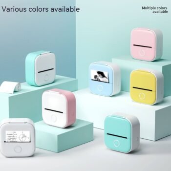Portable Mini Thermal Label & Photo Printer – Bluetooth