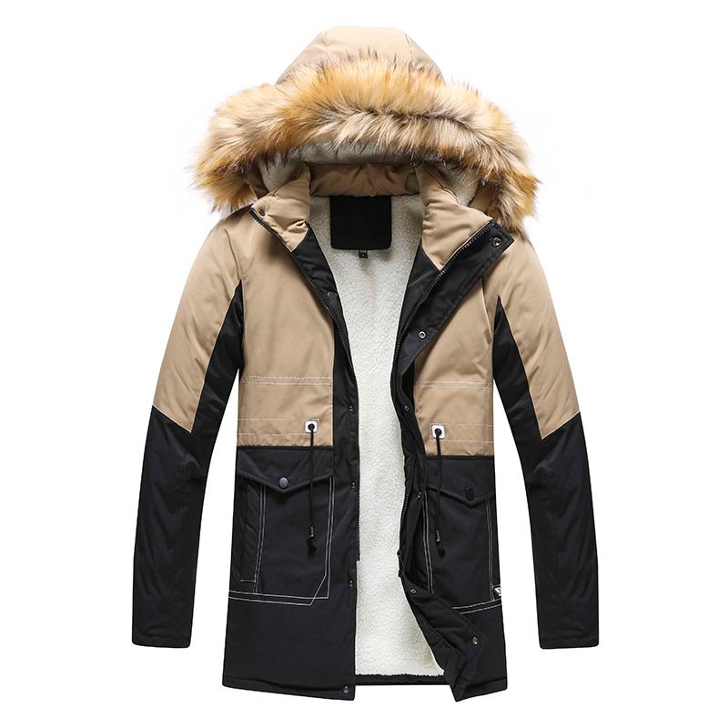 Men’s Hooded Cotton Winter Jacket – Casual Thick Coat 6 Men’s Hooded Cotton Winter Jacket – Casual Thick Coat