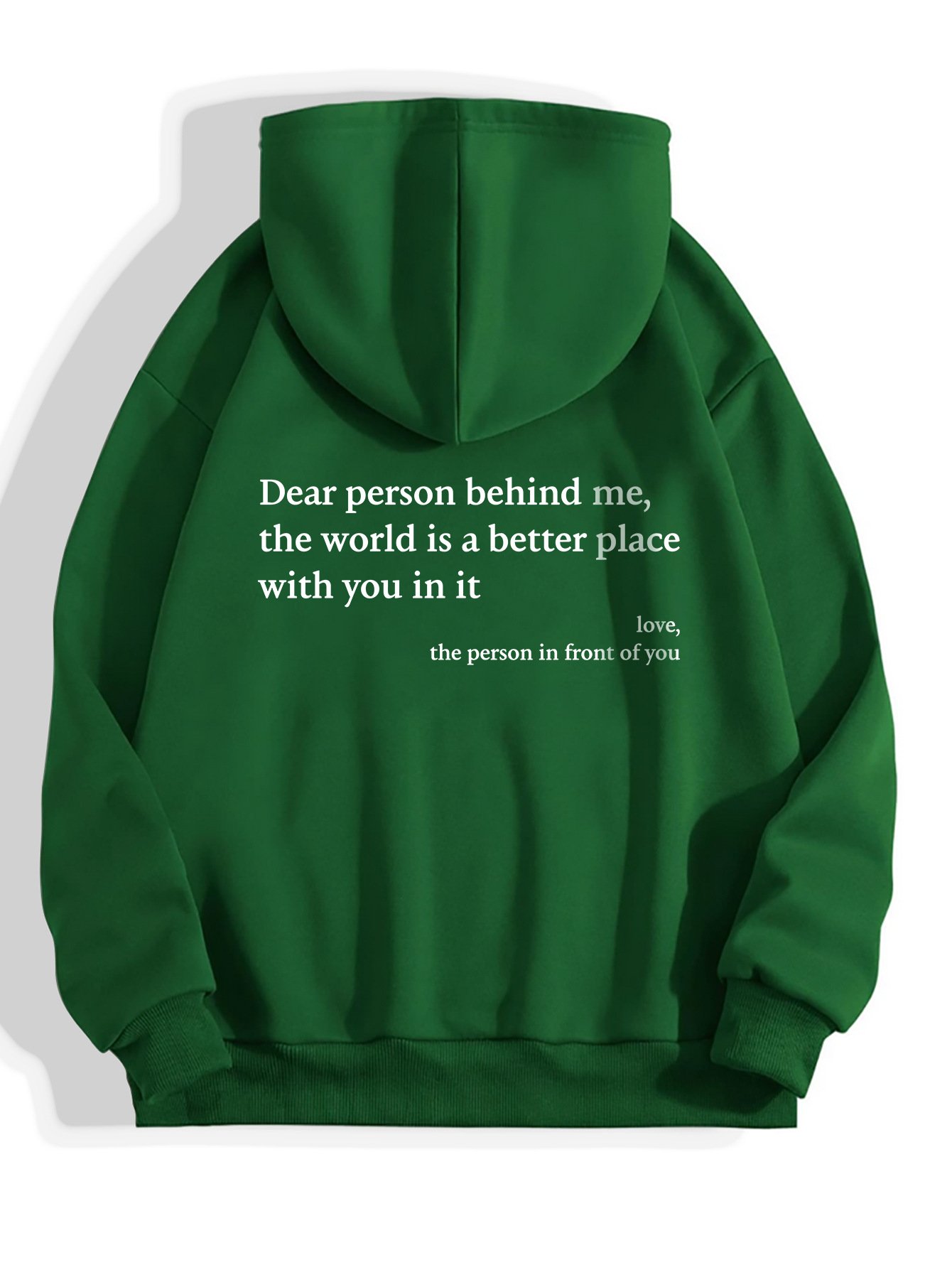 Dear Person Letter Hoodie – Unisex Kangaroo Pocket 20 null