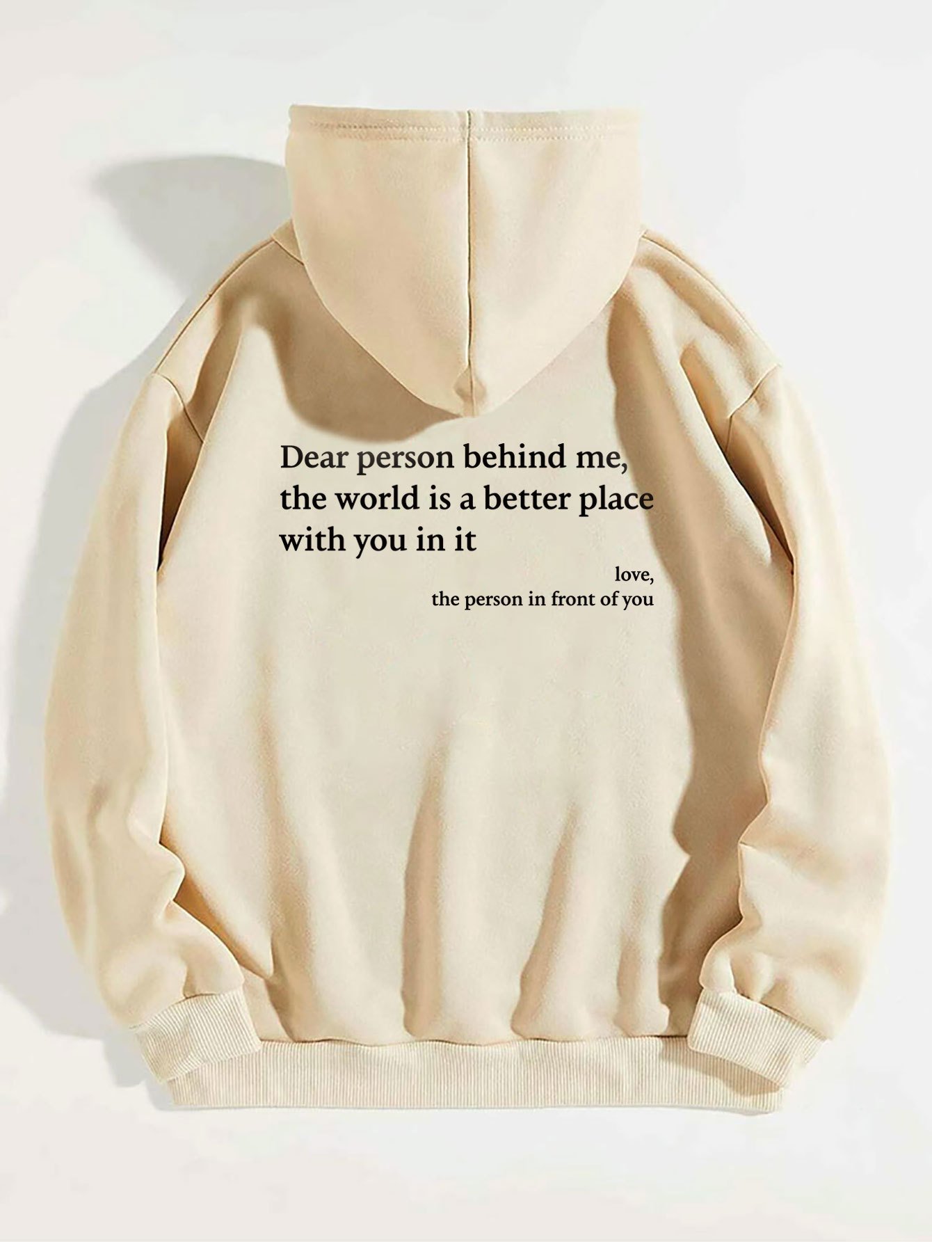 Dear Person Letter Hoodie – Unisex Kangaroo Pocket 13 null
