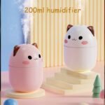 Air Humidifier Cute Cat Ultra-Silent USB Office