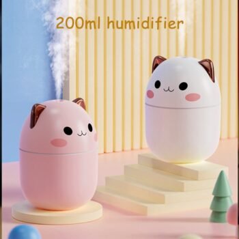 Air Humidifier Cute Cat Ultra-Silent USB Office