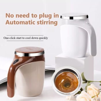 Rechargeable Self-Stirring Mug – Auto Mixing Cup