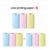 Blue pink yellow x3