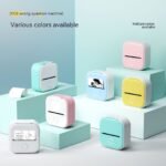 Portable Mini Thermal Label & Photo Printer – Bluetooth