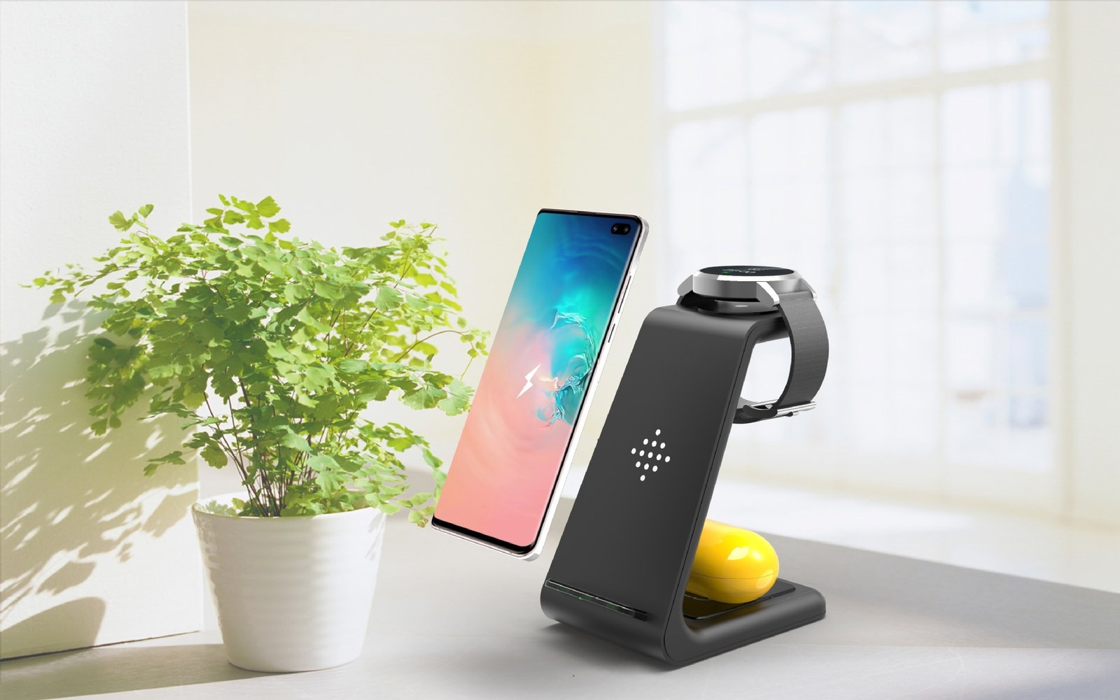 3-in-1 Wireless Fast Charging Station for Phone, Watch & Buds 3 微信图片_20191014160007.jpg