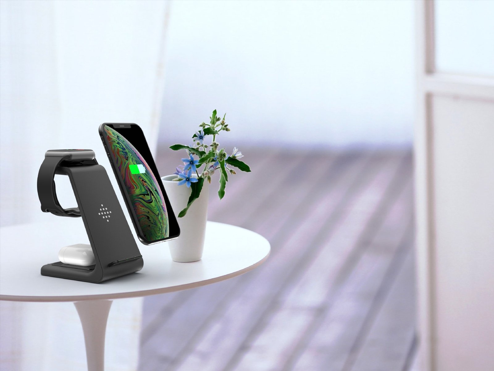 3-in-1 Wireless Fast Charging Station for Phone, Watch & Buds 14 微信图片_20191014160130.jpg