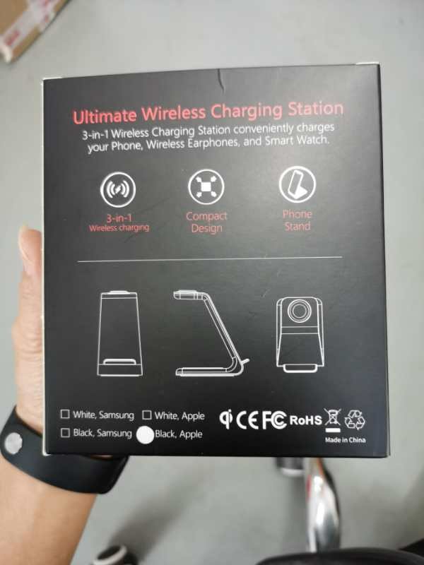3-in-1 Wireless Fast Charging Station for Phone, Watch & Buds 21 2401230254540327000