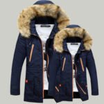Men’s Hooded Padded Winter Jacket – Thick Nylon Coat 1 3329963371584.jpg