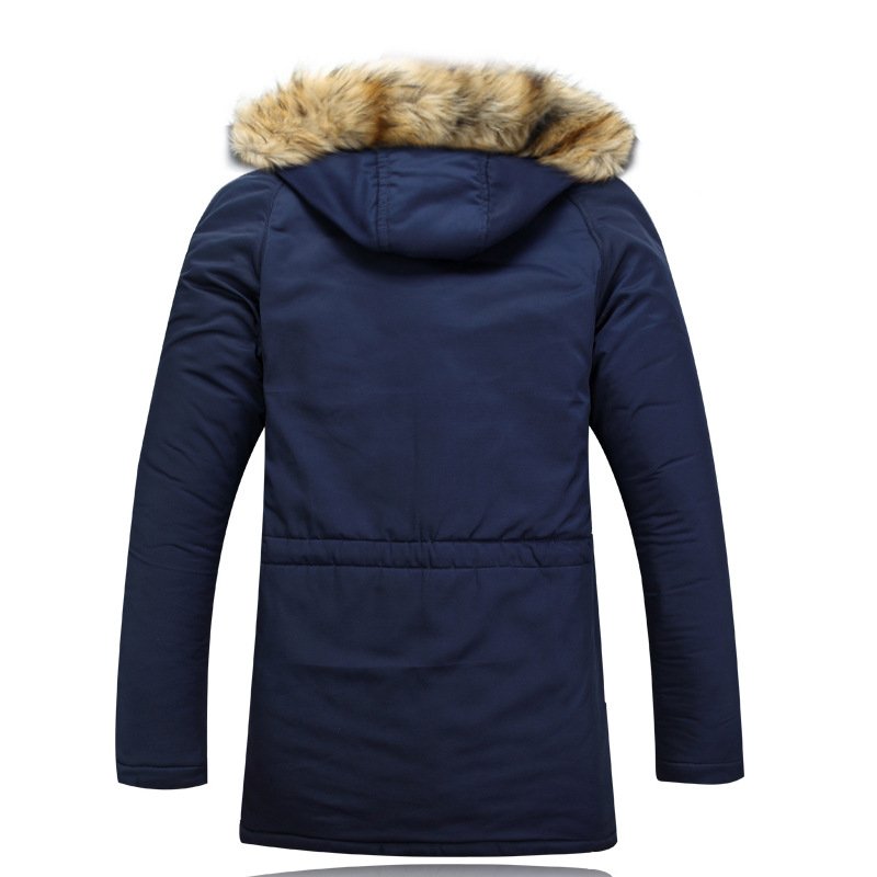Men’s Hooded Padded Winter Jacket – Thick Nylon Coat 2 4f89365f f0e1 4176 8b96 4f06b2fa8012