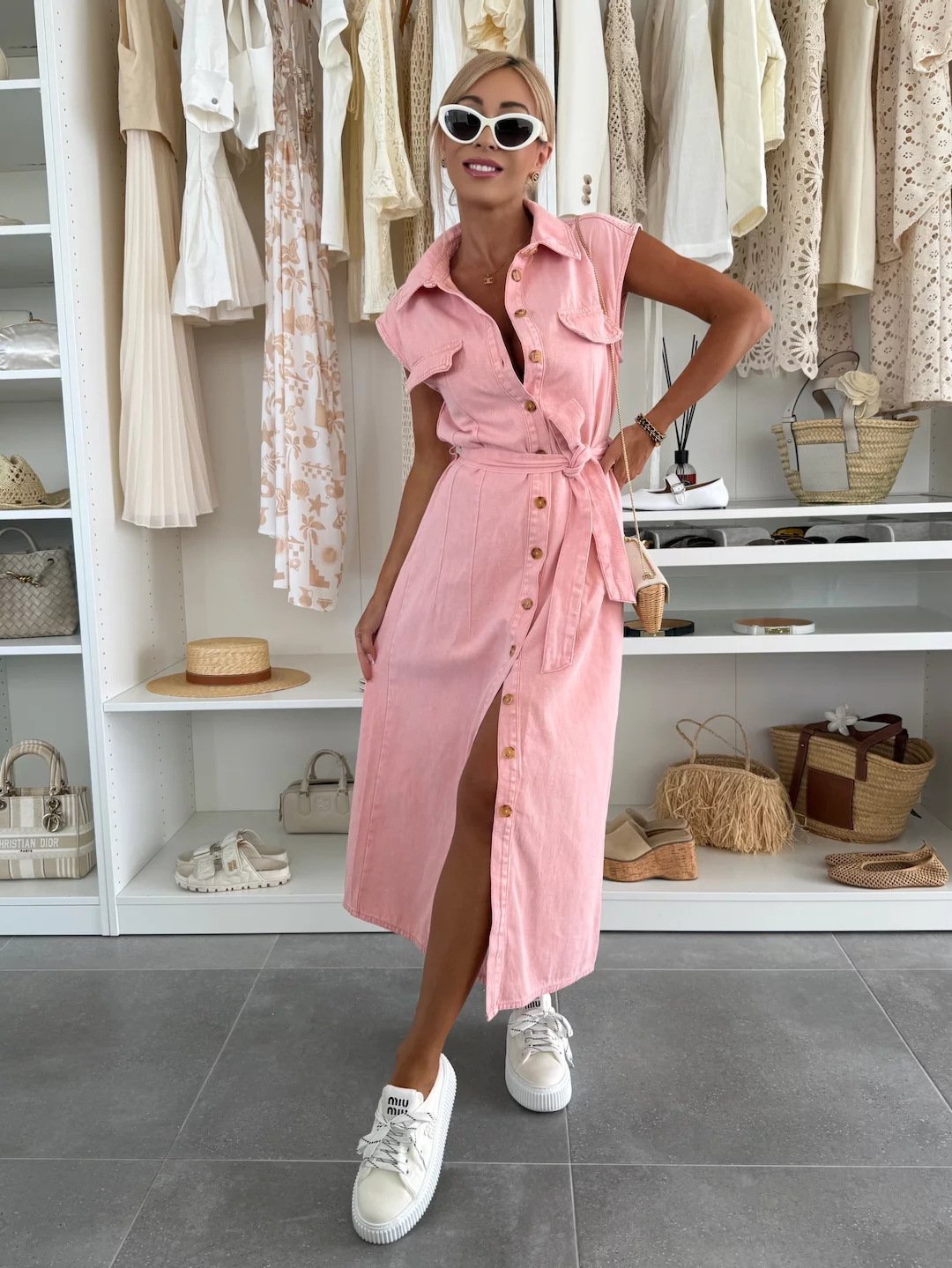 Women’s Casual Sleeveless Denim Dress - Elegant Summer Style 13 511f4e3f 13b8 4251 9f2a 9a92d70ea5f5