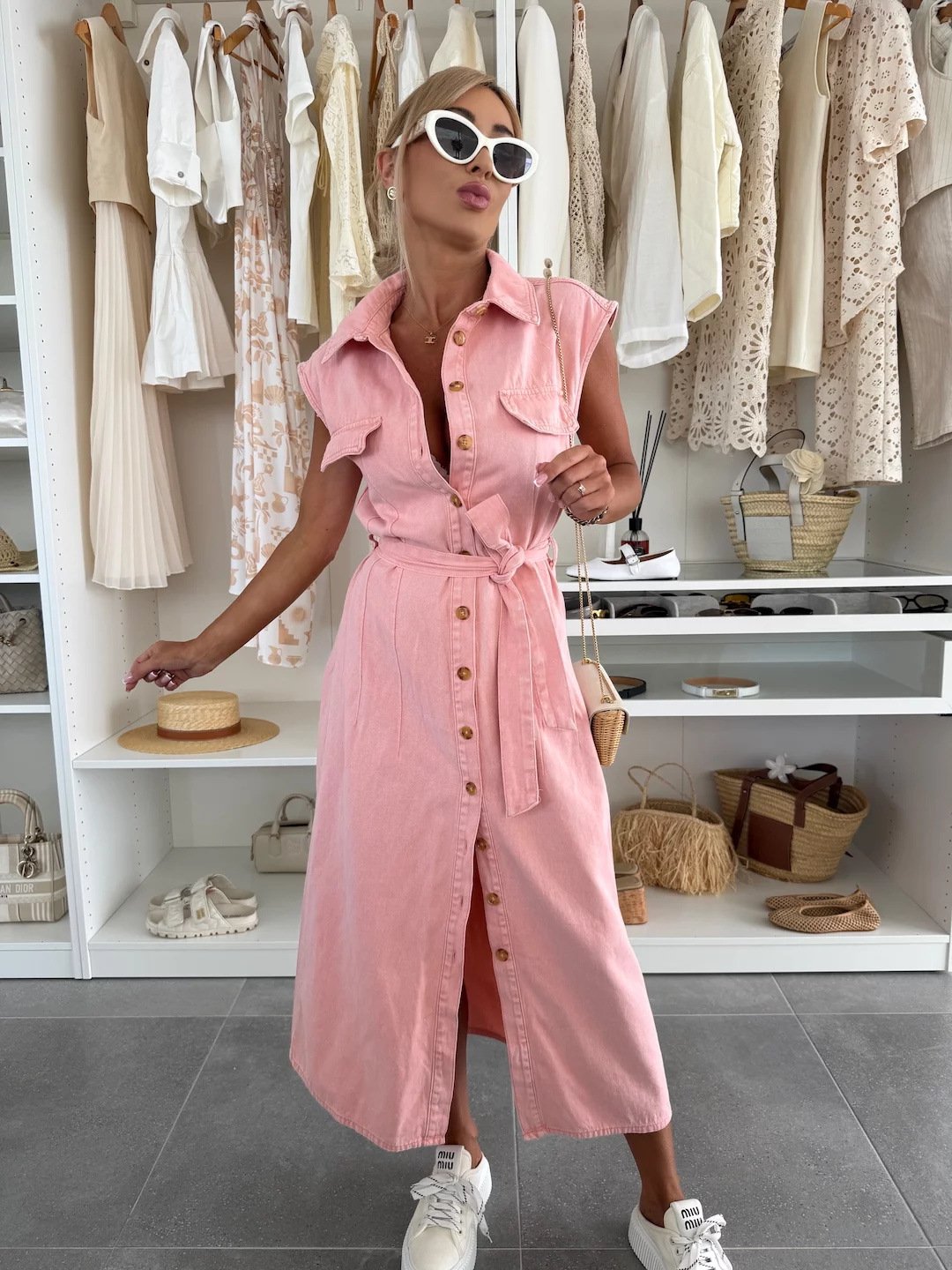 Women’s Casual Sleeveless Denim Dress - Elegant Summer Style 15 977292e8 5816 46da 8d5e b23d3e4f0b4d