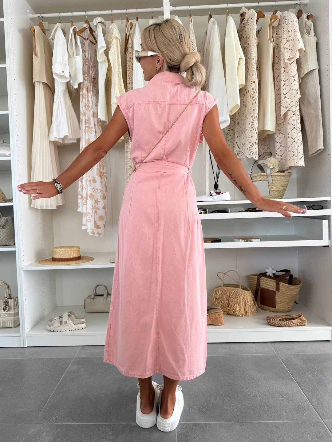 Women’s Casual Sleeveless Denim Dress - Elegant Summer Style 17 d9347da5 1a2a 4fa6 ab4c 07b8279eb87c