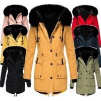 Women’s Thick Fleece-Lined Winter Jacket – Slim Fit Coat 1 images-8