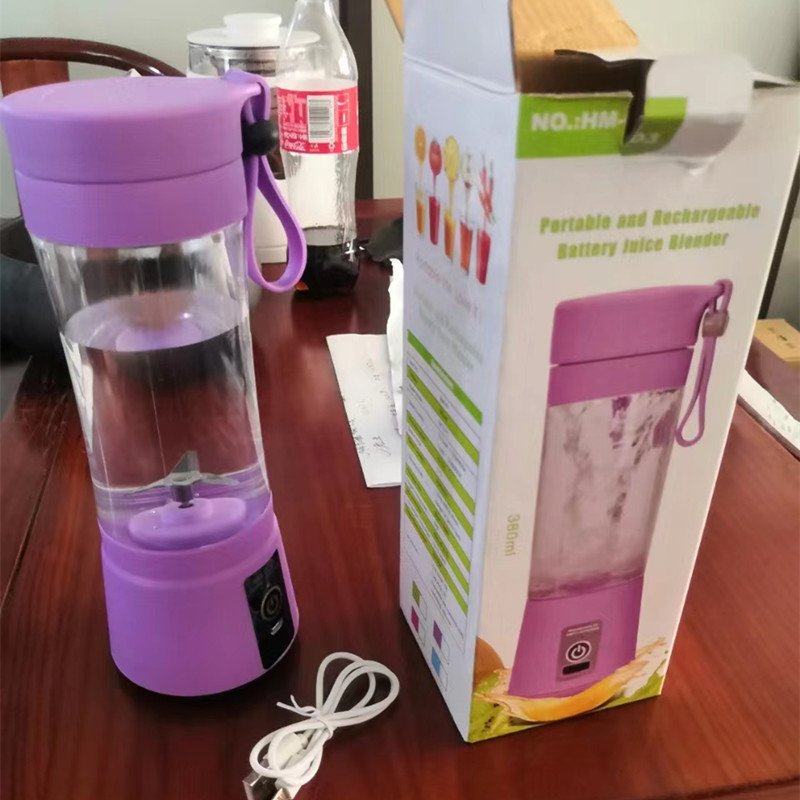 Portable USB Blender – Rechargeable Mini Juicer 380ML 7 2403100604010325400