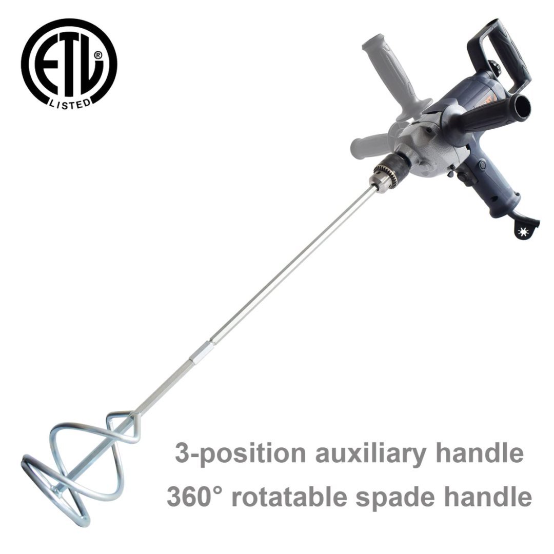 Electric Drill Mixer 1050W – Corded Concrete & Mud Mixer 6 a1bd4a82 4d8e 4d85 9454 5c4a867837dd