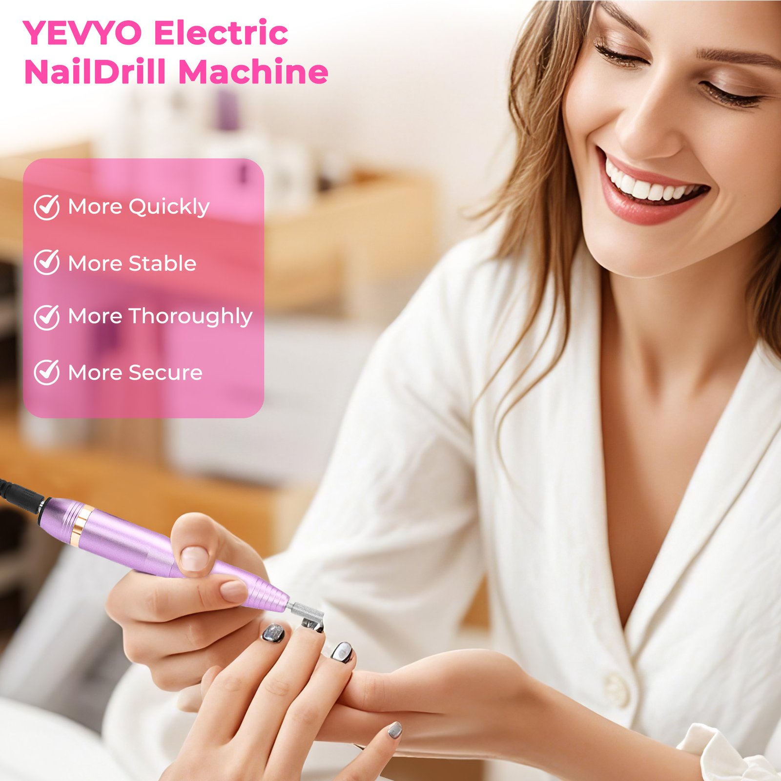 Portable Electric Nail Drill Kit – Rose Gold 8 d8a1939a 2db5 4eb1 847c a6eae4a91e38