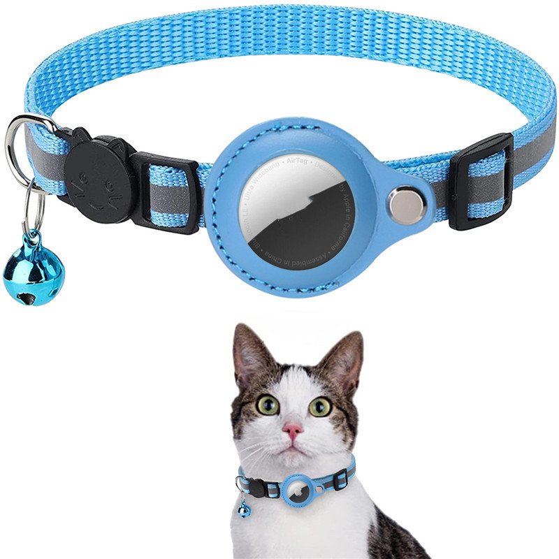 Reflective Cat & Dog Collar with Breakaway Buckle & Bell 7 8896c297 adff 45fa 8dea 9571ab1e7db5