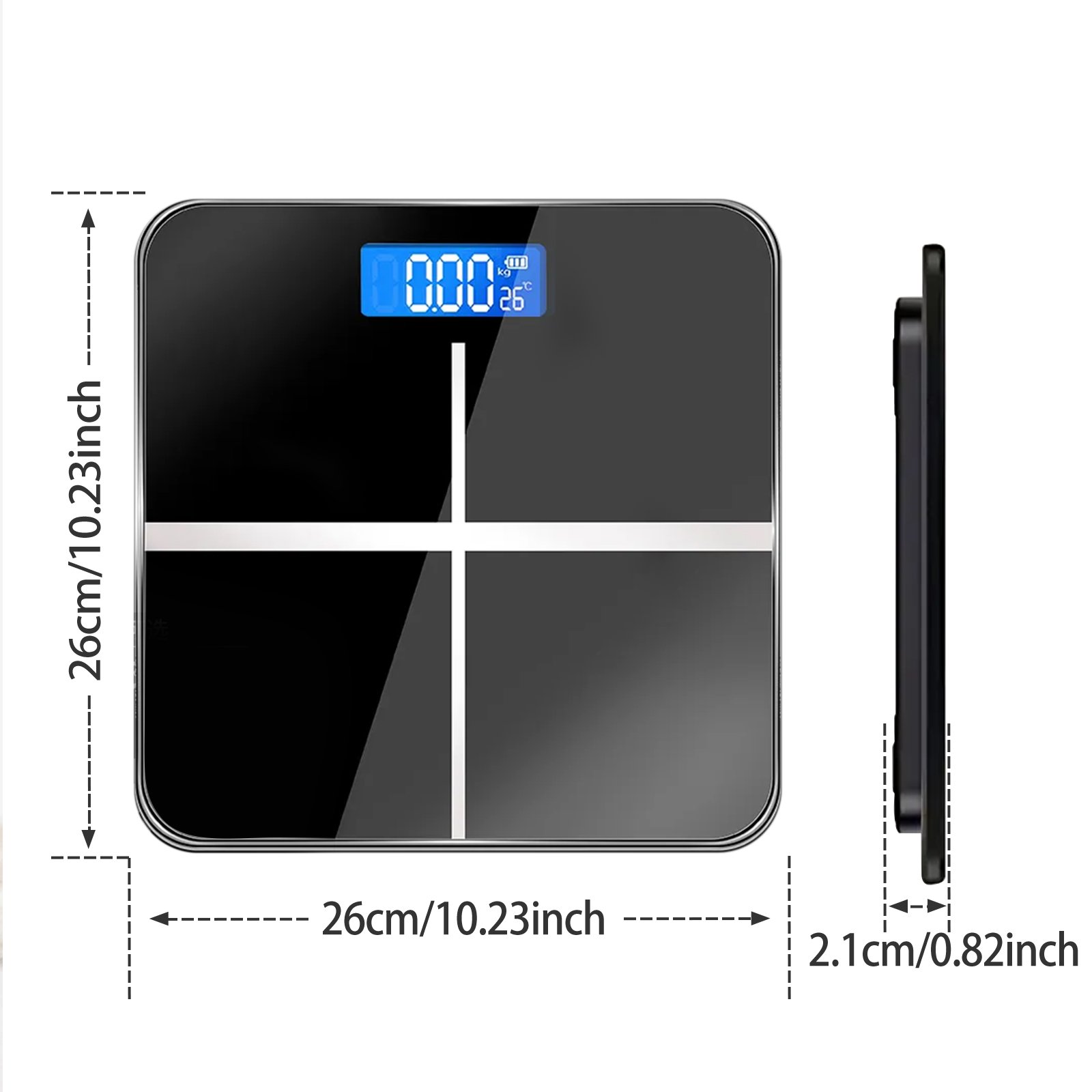 396 lb High-Precision Digital Weight Scale with LCD 5 c3d0e5b5 2a36 4c27 ad59 7666b7333457