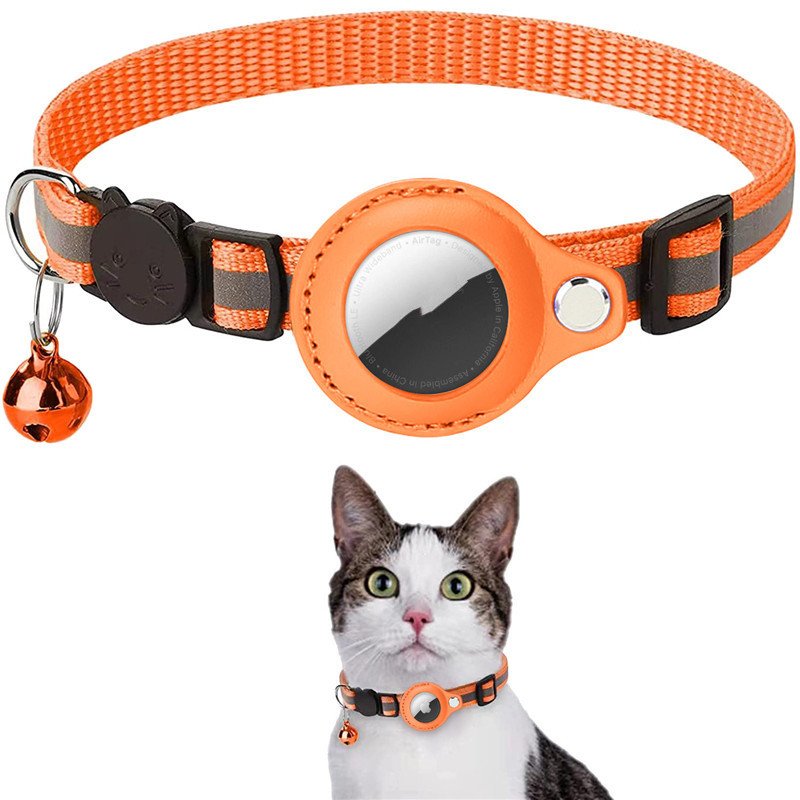 Reflective Cat & Dog Collar with Breakaway Buckle & Bell 8 e76961a1 d7b1 4c4b ab26 912ad508e42e