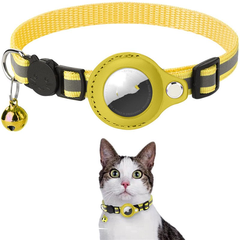 Reflective Cat & Dog Collar with Breakaway Buckle & Bell 9 e84cb19a 6d7b 4133 b3a1 a6679b642fde