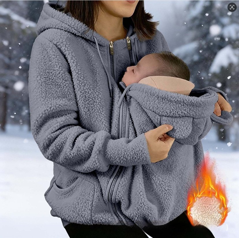 Women's Thickened Corduroy Baby-Pocket Jacket 6 Women's Thickened Corduroy Baby-Pocket Jacket