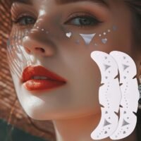 Gold and Silver Metallic Freckle Tattoo Stickers Set
